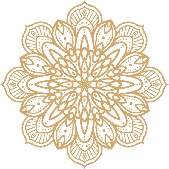 Golden Mandala Icon