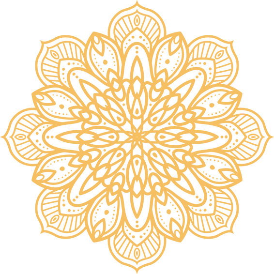 Golden Mandala Icon